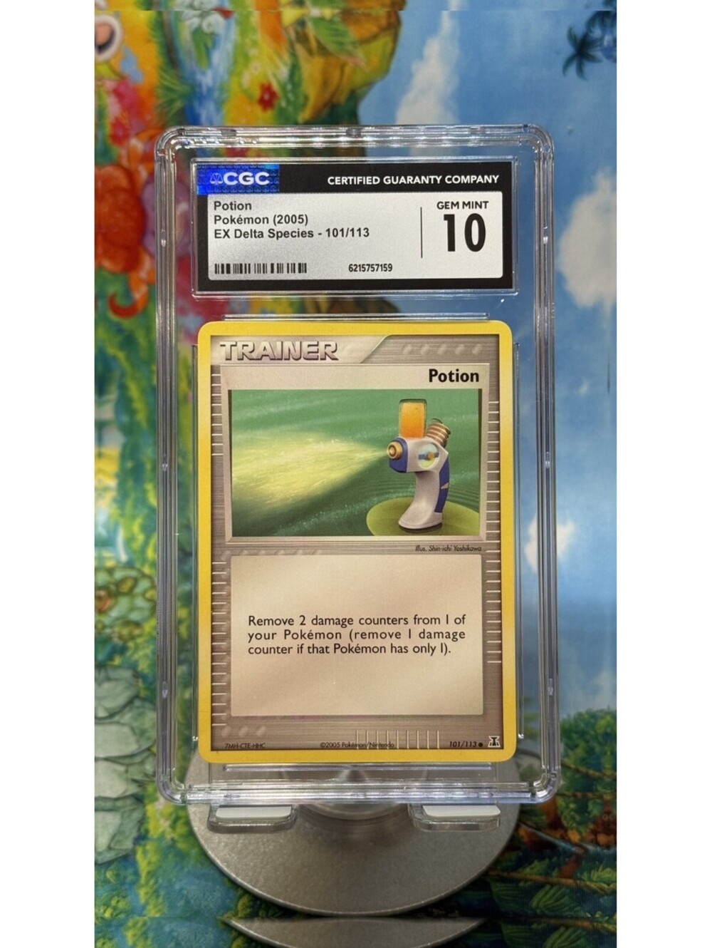 Potion EX Delta Species 101/113 2005 CGC 10